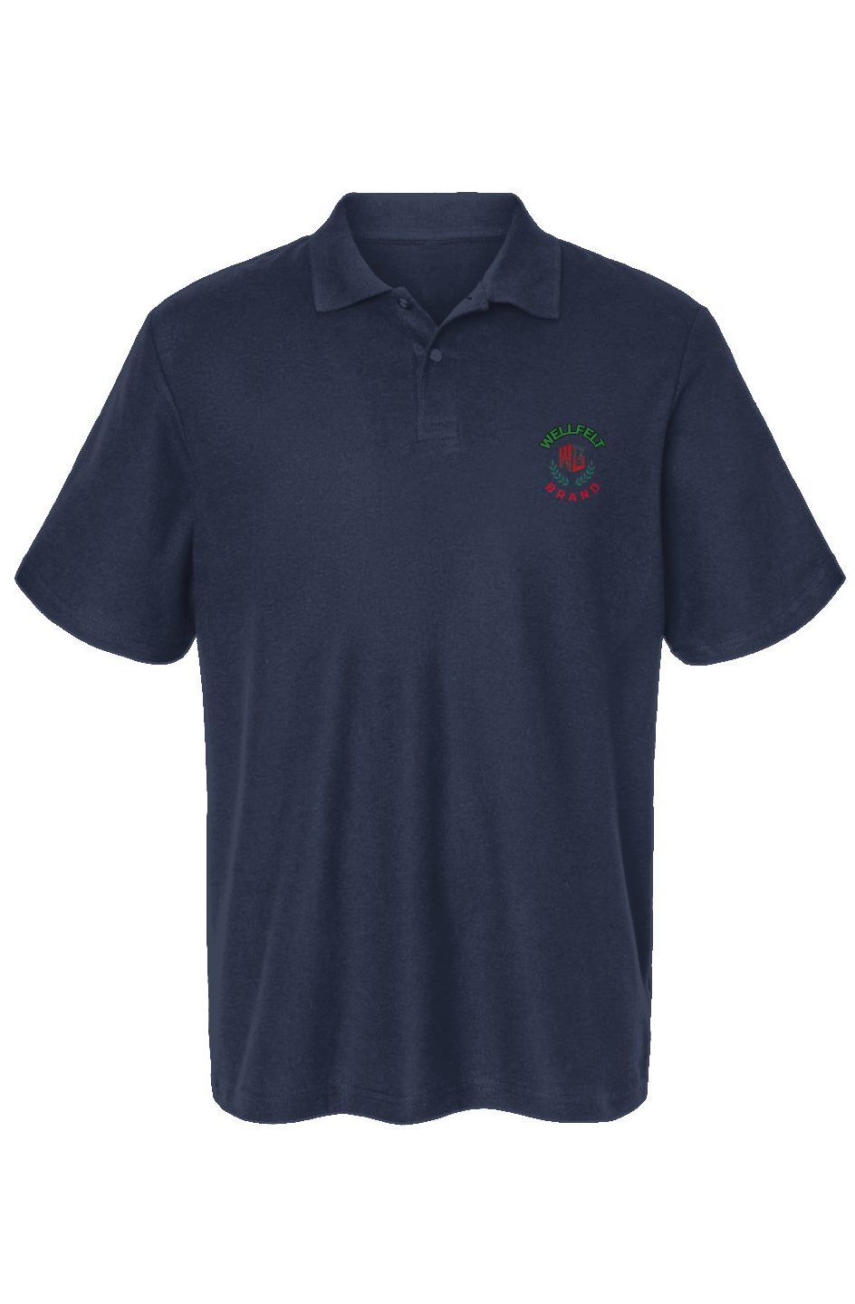 Wellfelt Brand Cotton Pique Polo
