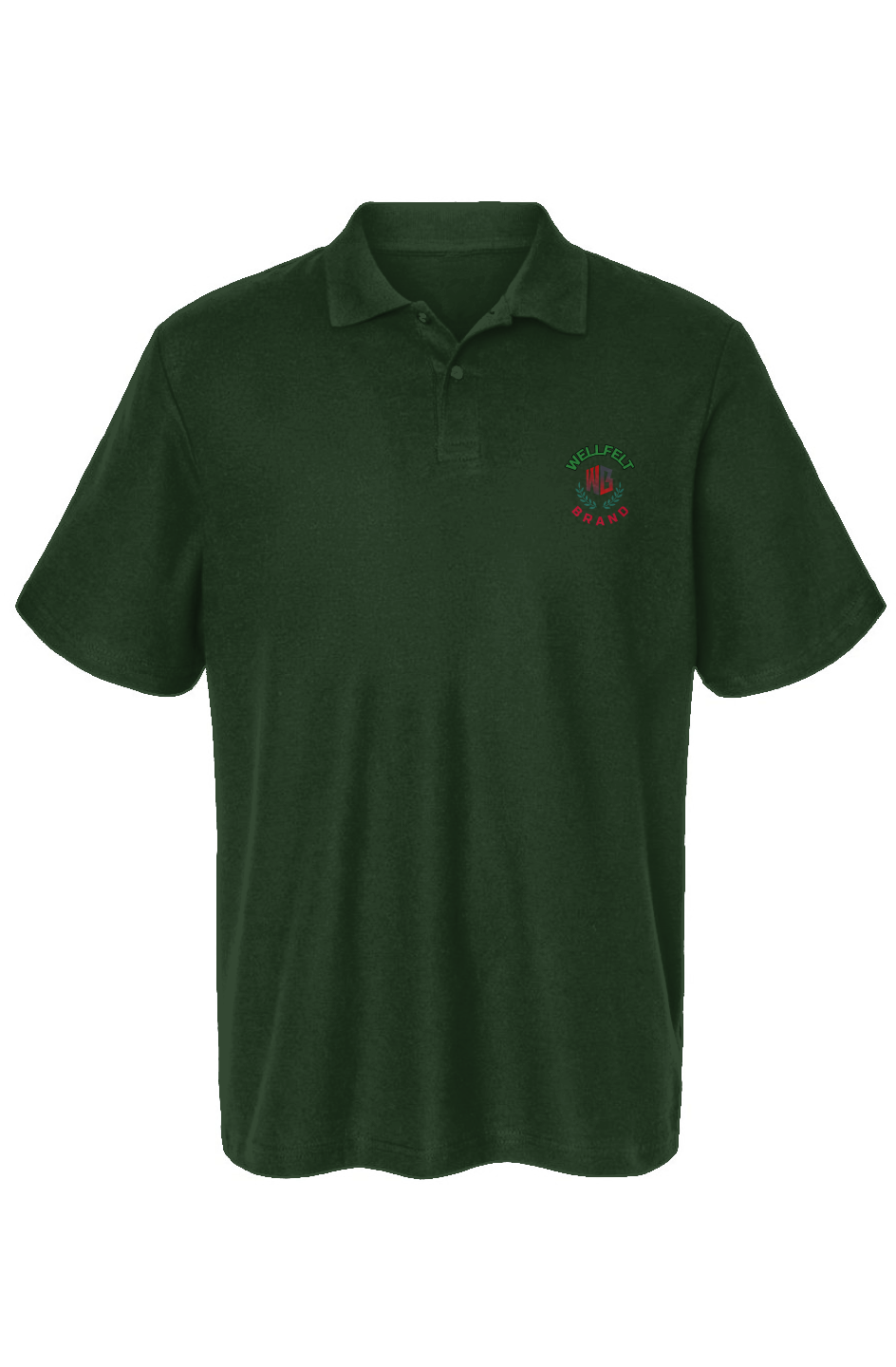 Wellfelt Brand Cotton Pique Polo